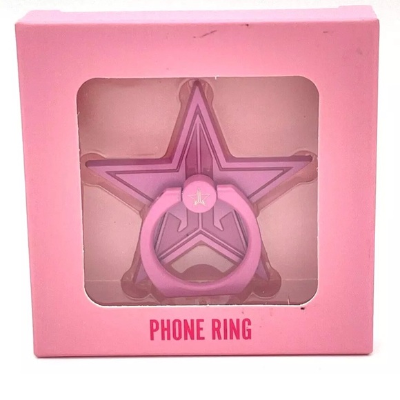 Jeffree Star Cosmetics Phone Ring Pink Star Brand NEW in Box - Picture 2 of 4
